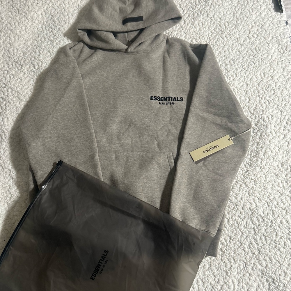 Essentials Heather Gray Pullover